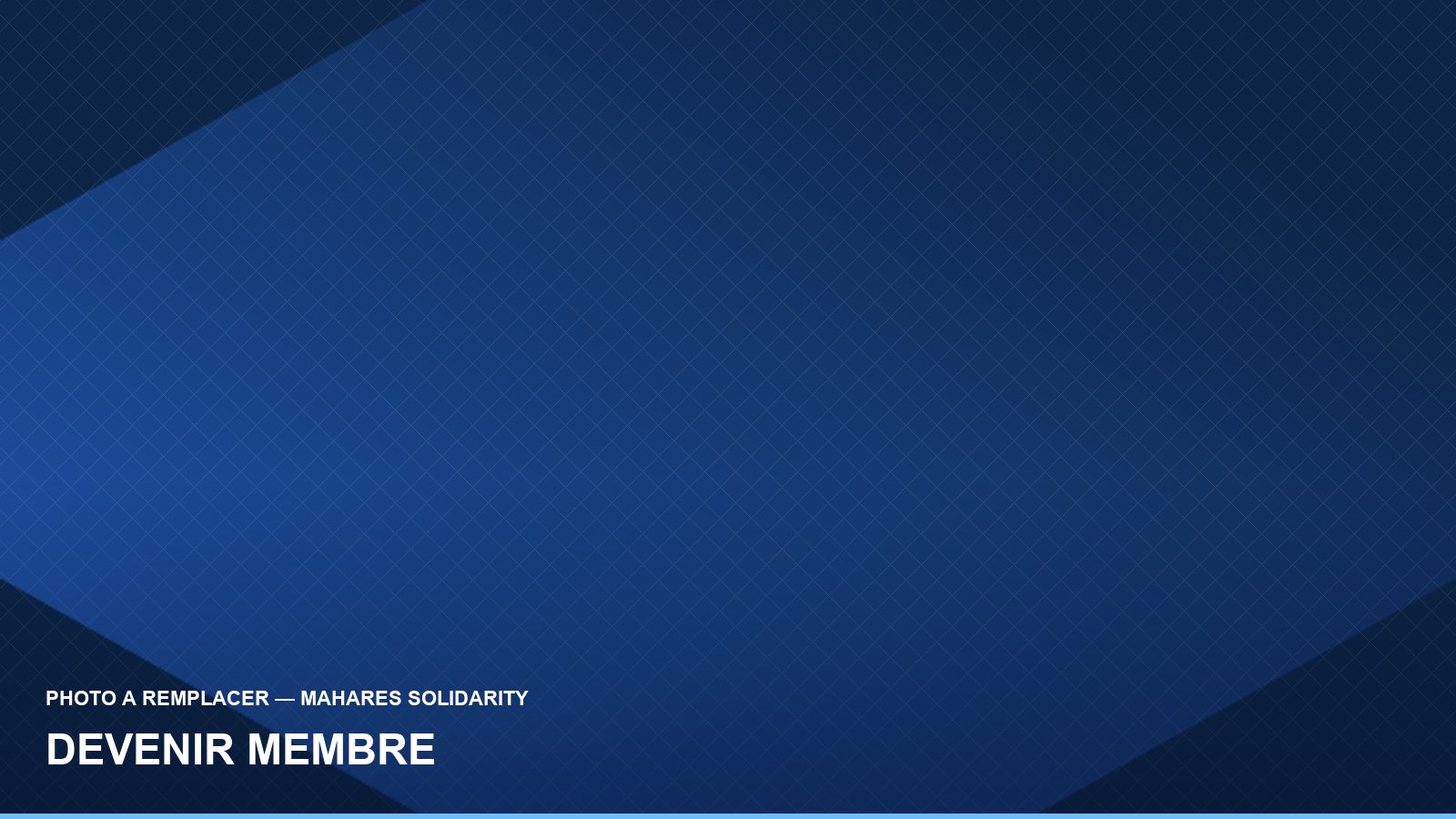 Devenir membre
